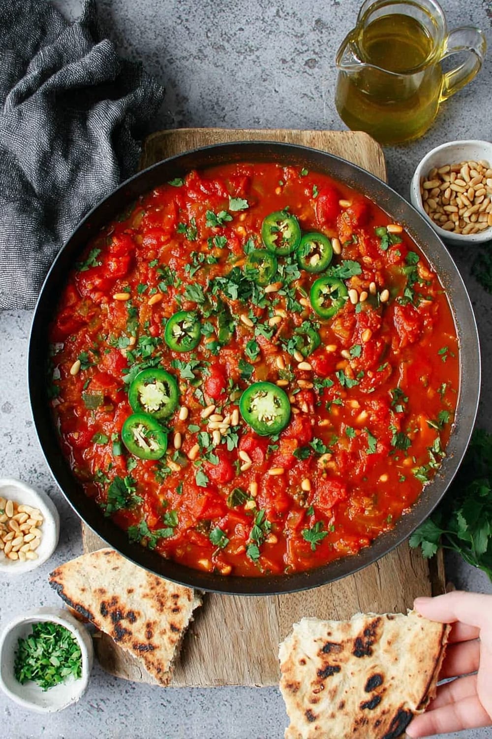 Galayet Bandora (Palestinian Pan Fried Tomatoes)