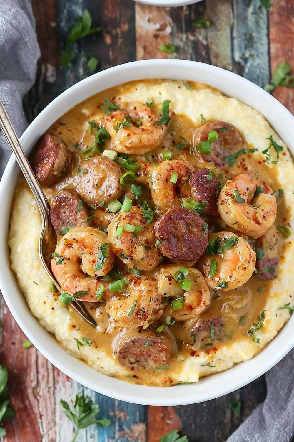 Cajun Shrimp and Grits