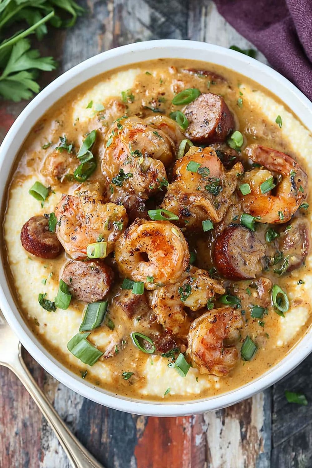 Cajun Shrimp and Grits