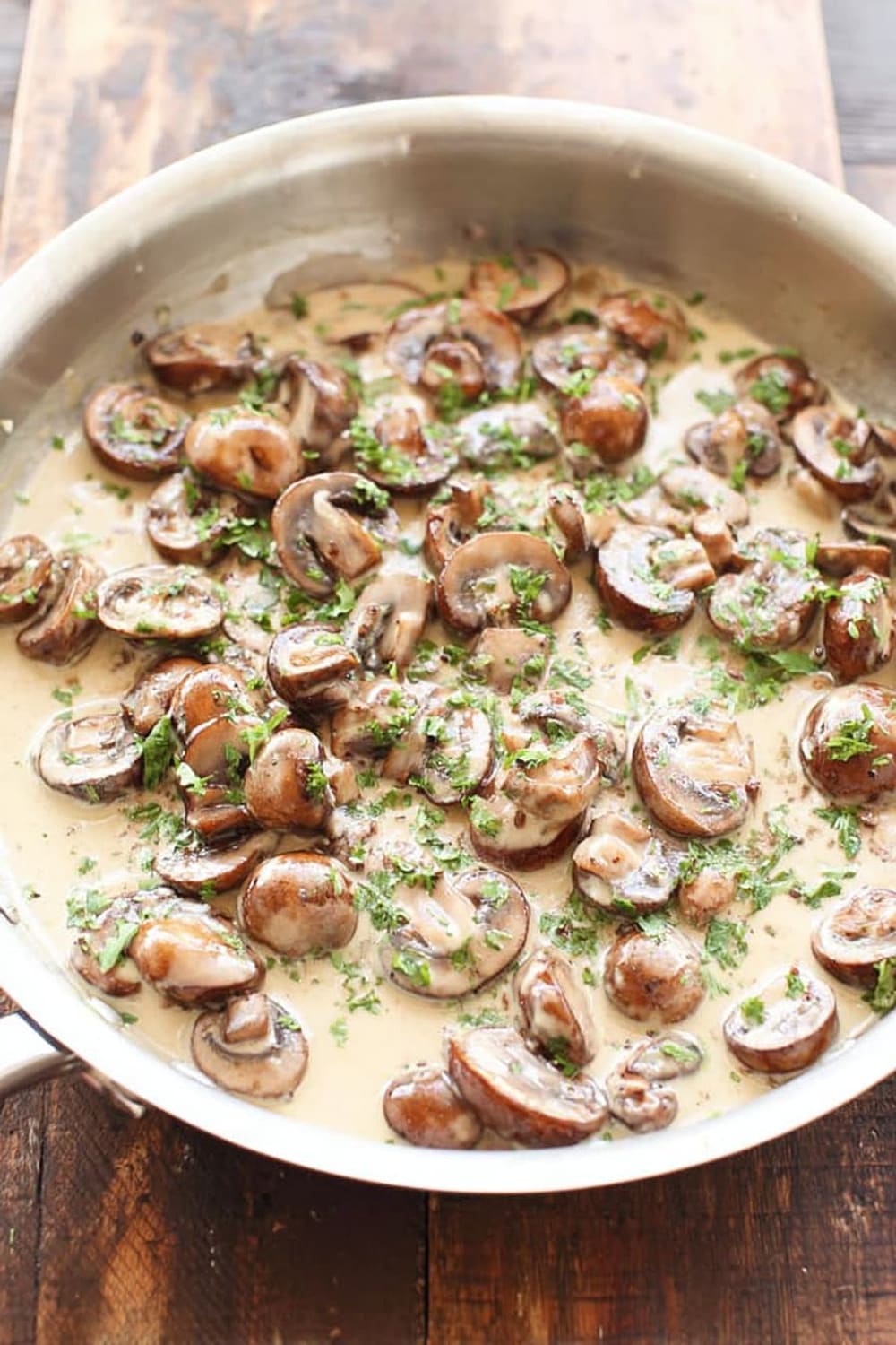 Easy Creamy Mushrooms