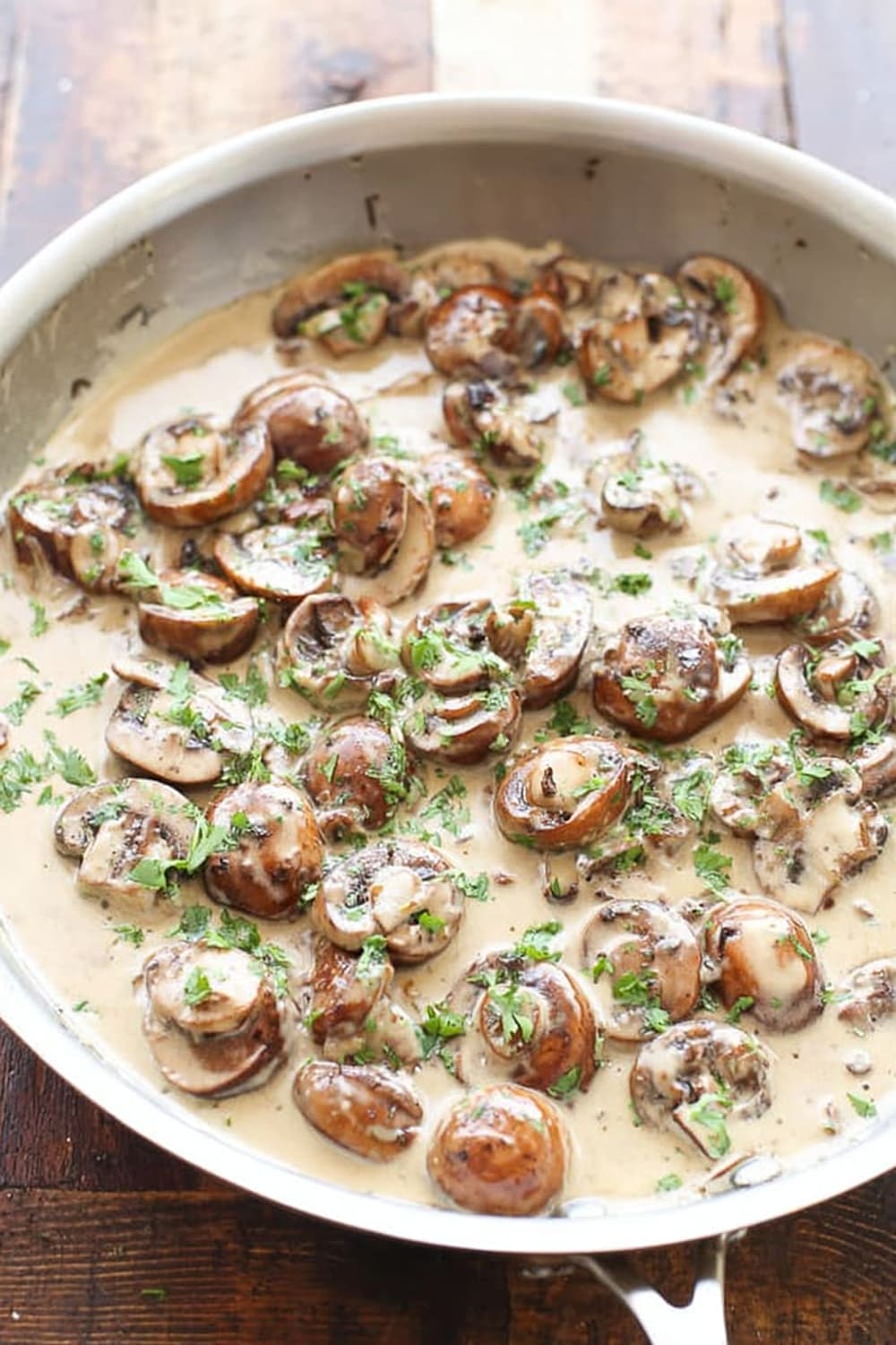 Easy Creamy Mushrooms