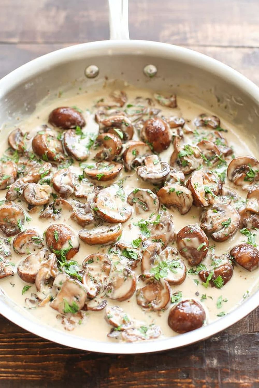 Easy Creamy Mushrooms