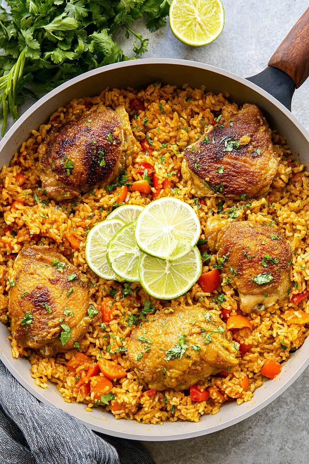 One Pot Curry Chicken and Rice