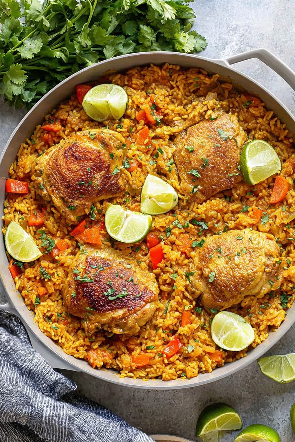 One Pot Curry Chicken and Rice