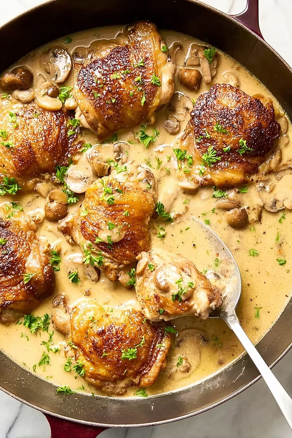 Chicken Fricassée