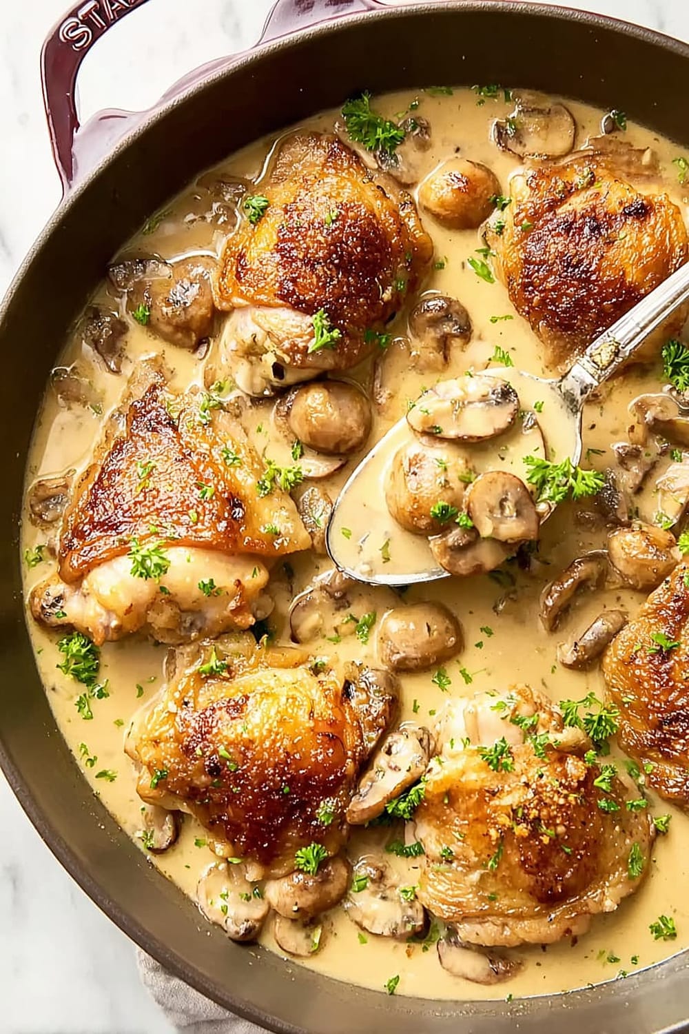 Chicken Fricassée