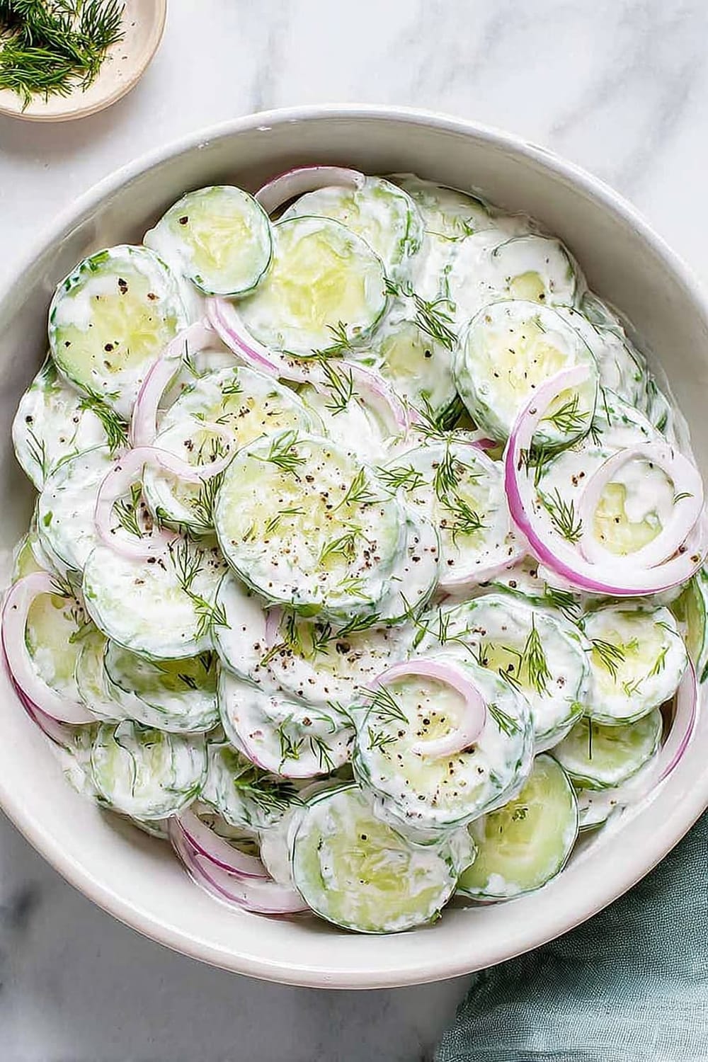 Creamy Cucumber Salad