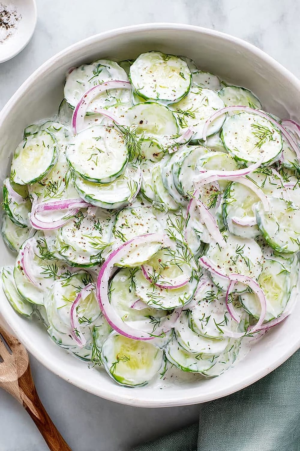 Creamy Cucumber Salad