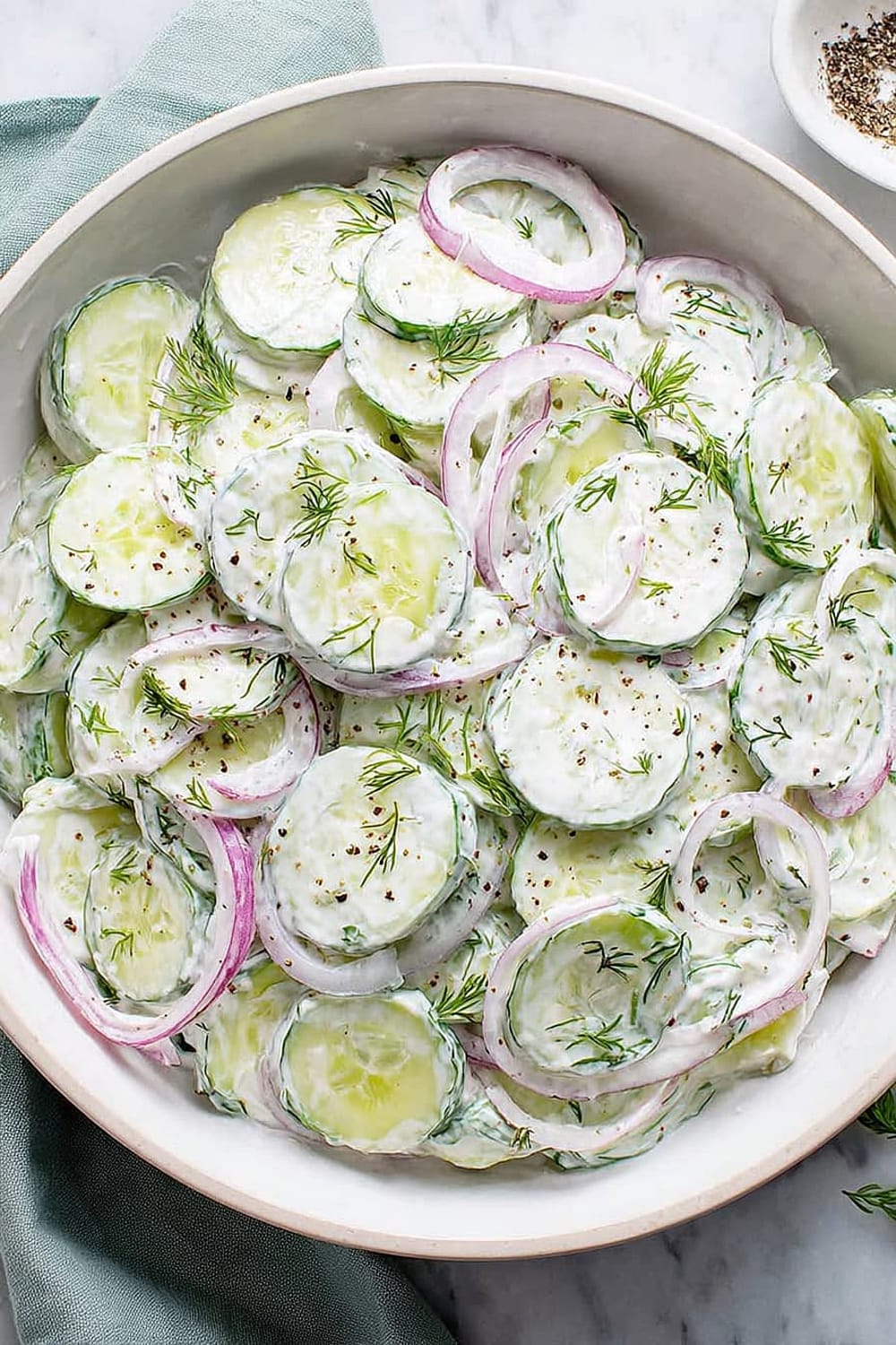 Creamy Cucumber Salad