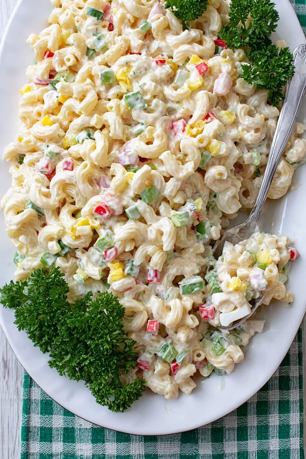 Sweet Tangy Amish Macaroni Salad