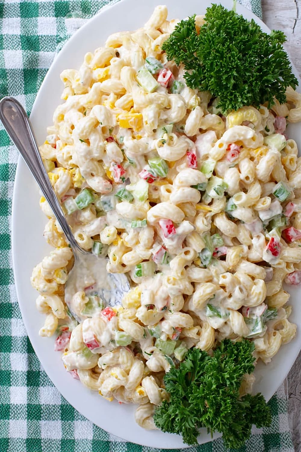 Sweet Tangy Amish Macaroni Salad