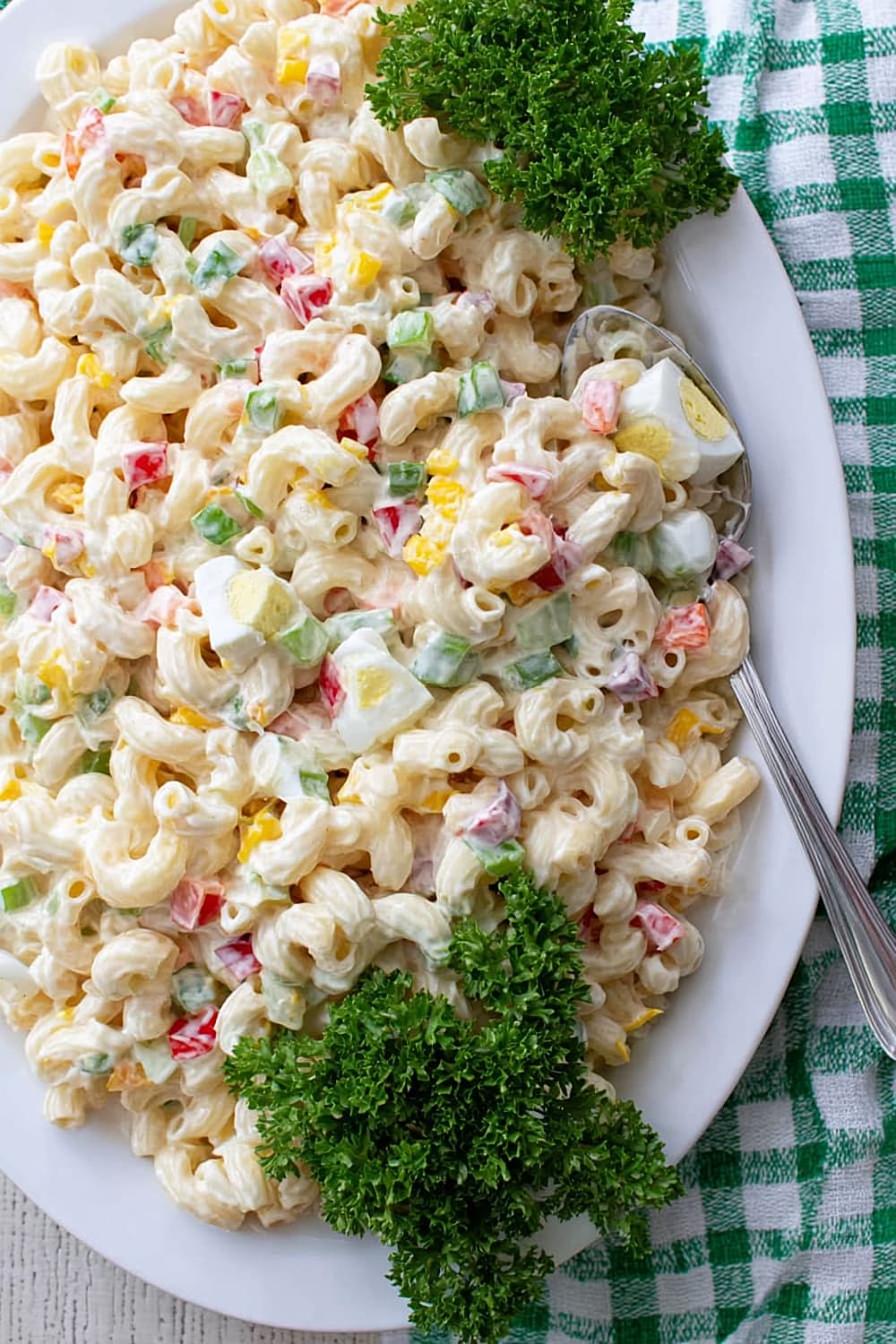 Sweet Tangy Amish Macaroni Salad