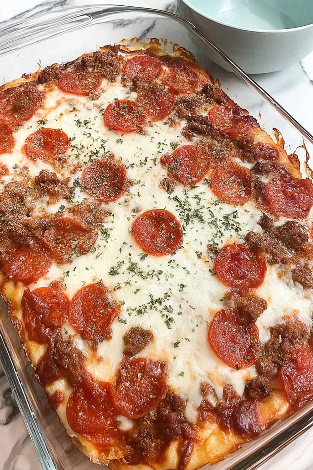 Deep Dish Pizza Casserole