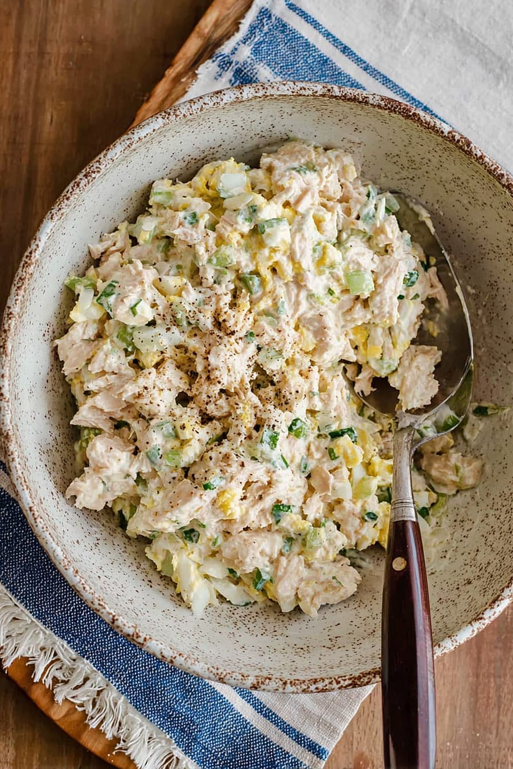 Tuna Salad with Chopped Eggs