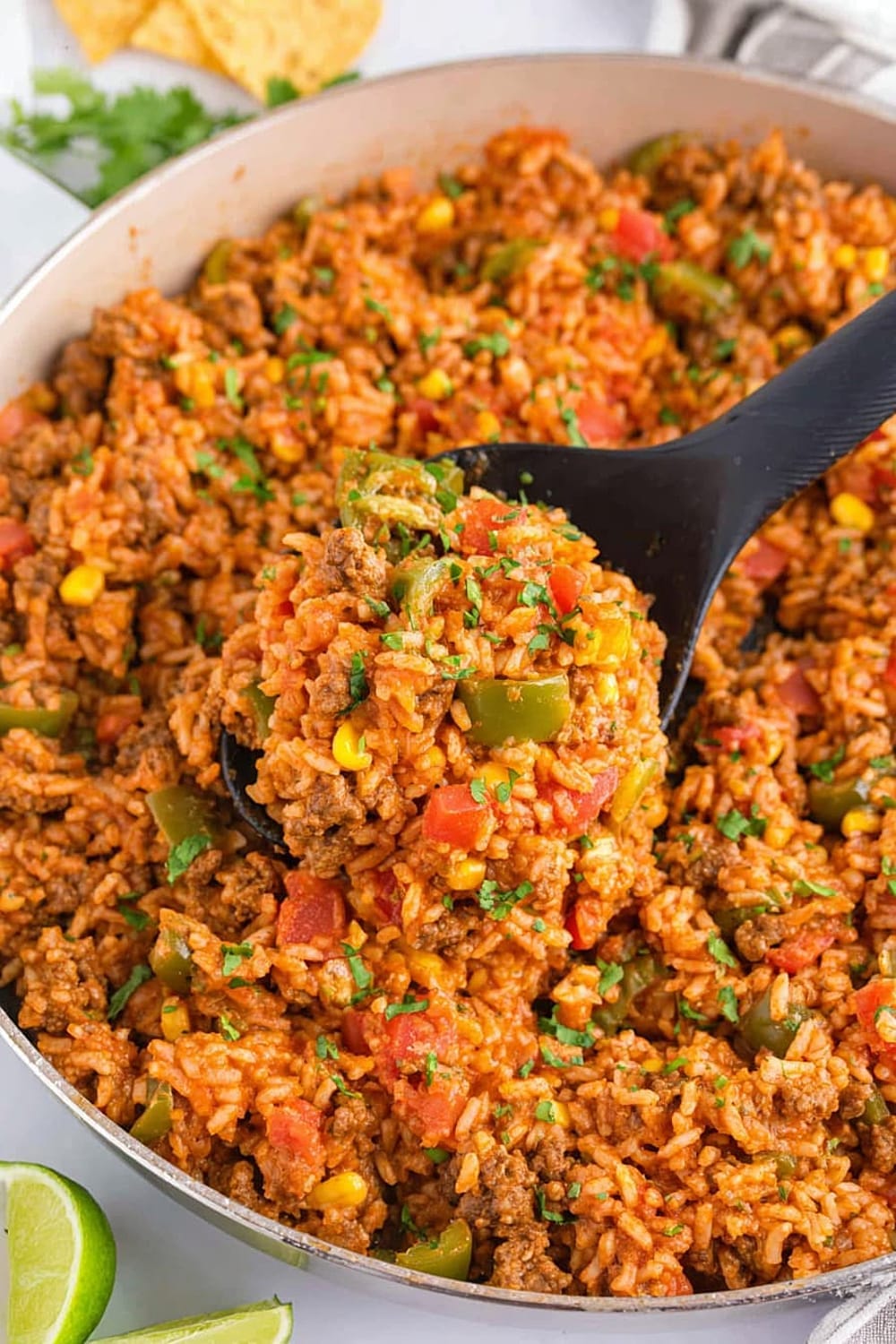Spanish Rice with Ground Beef