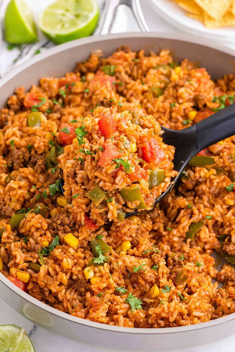 Spanish Rice with Ground Beef