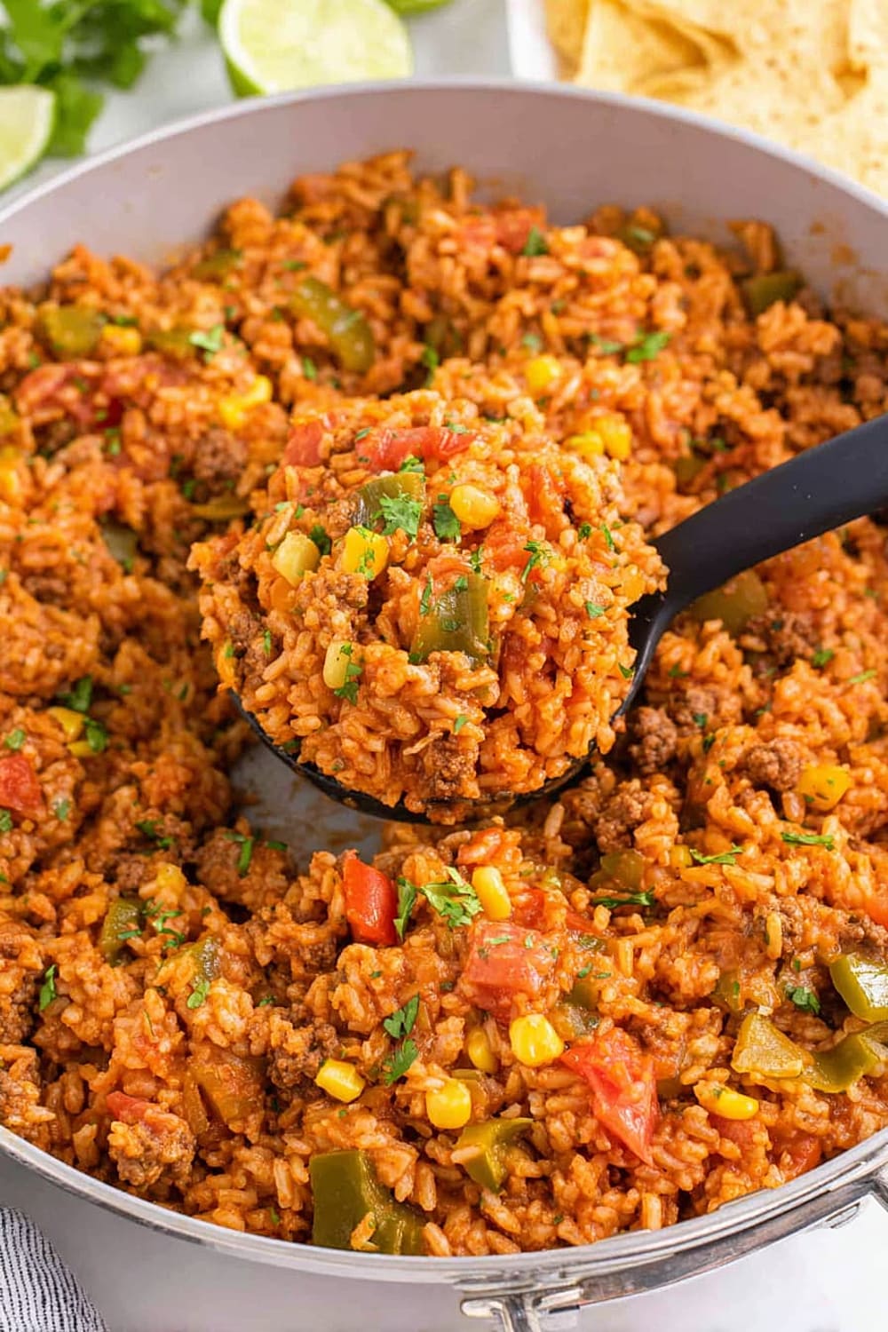 Spanish Rice with Ground Beef