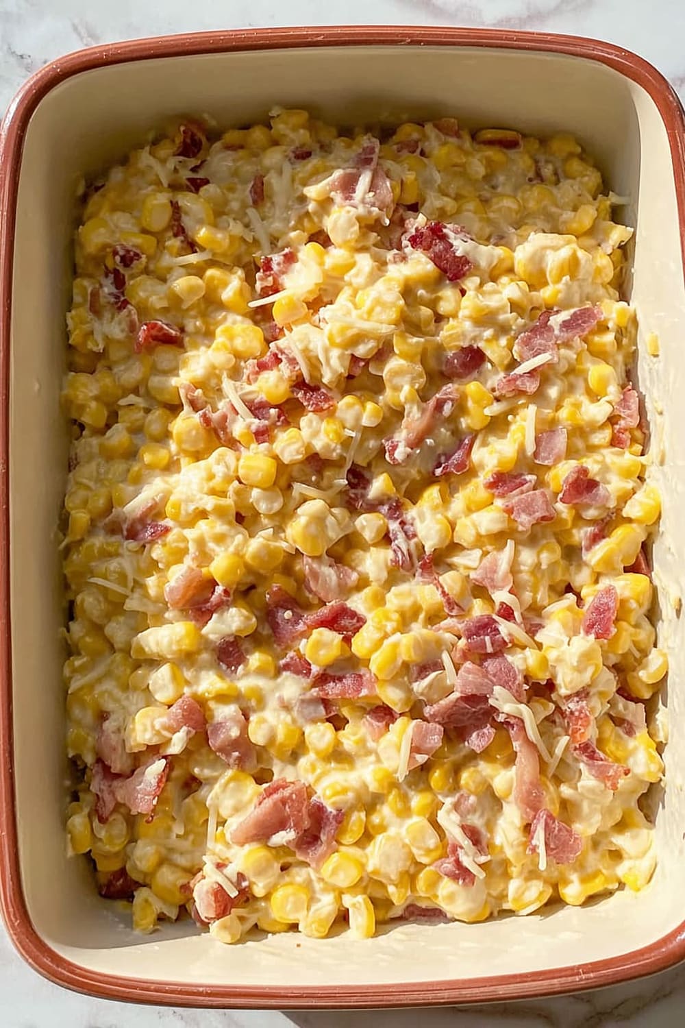 5-Ingredient Cheesy Corn Bake