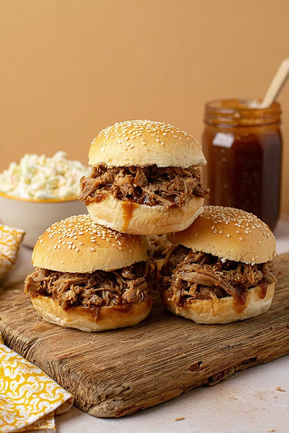 4-Ingredient Root Beer Pulled Pork Sandwiches