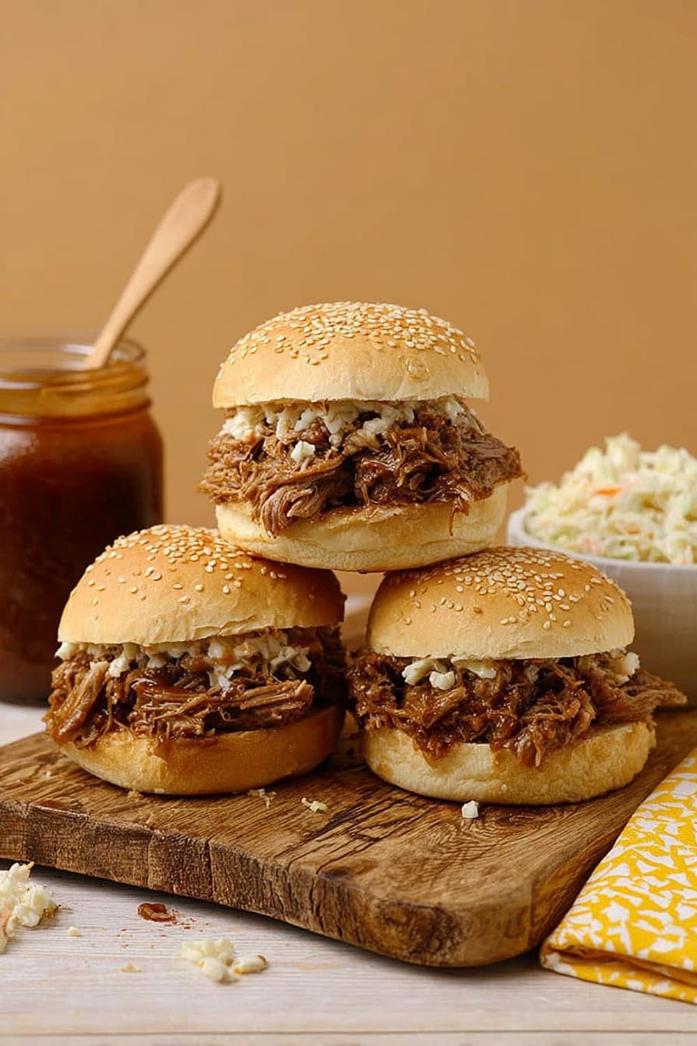 4-Ingredient Root Beer Pulled Pork Sandwiches