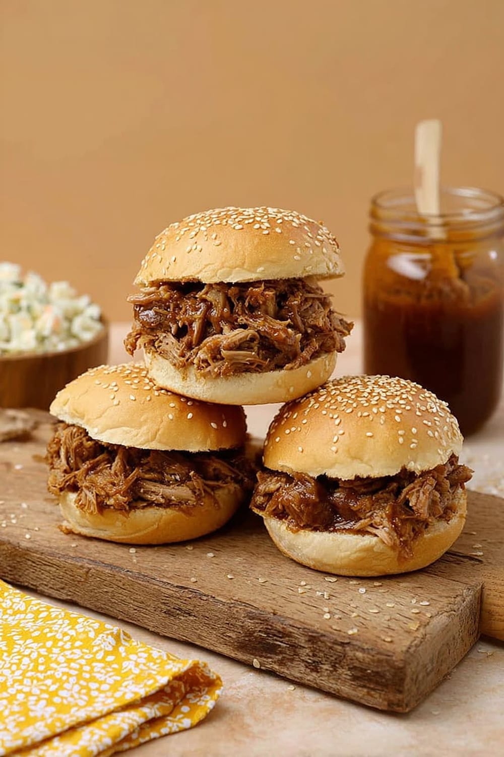 4-Ingredient Root Beer Pulled Pork Sandwiches