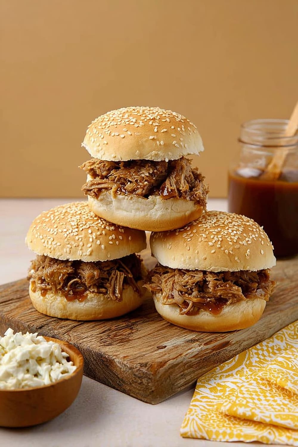 4-Ingredient Root Beer Pulled Pork Sandwiches