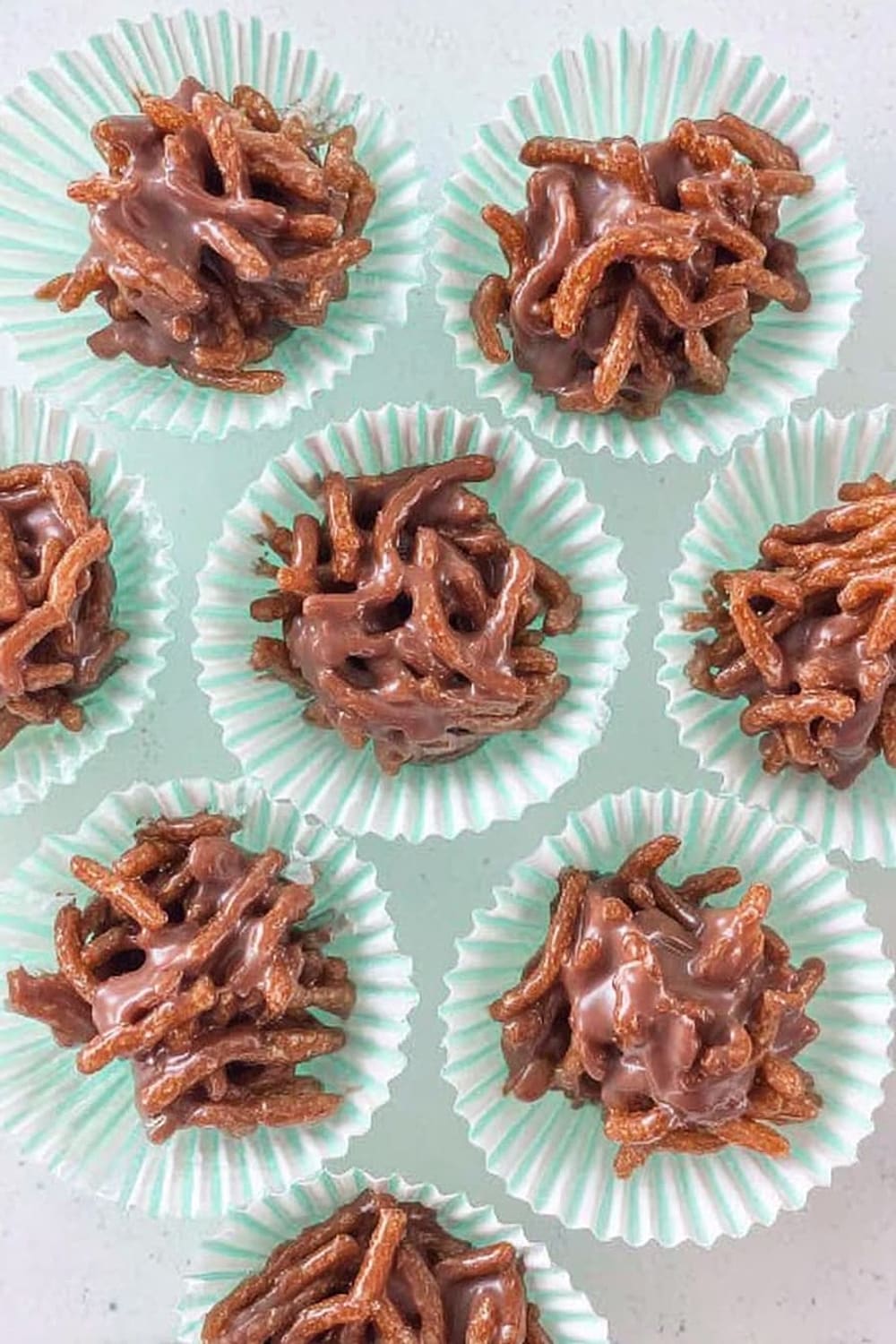 Chocolate Butterscotch Haystacks