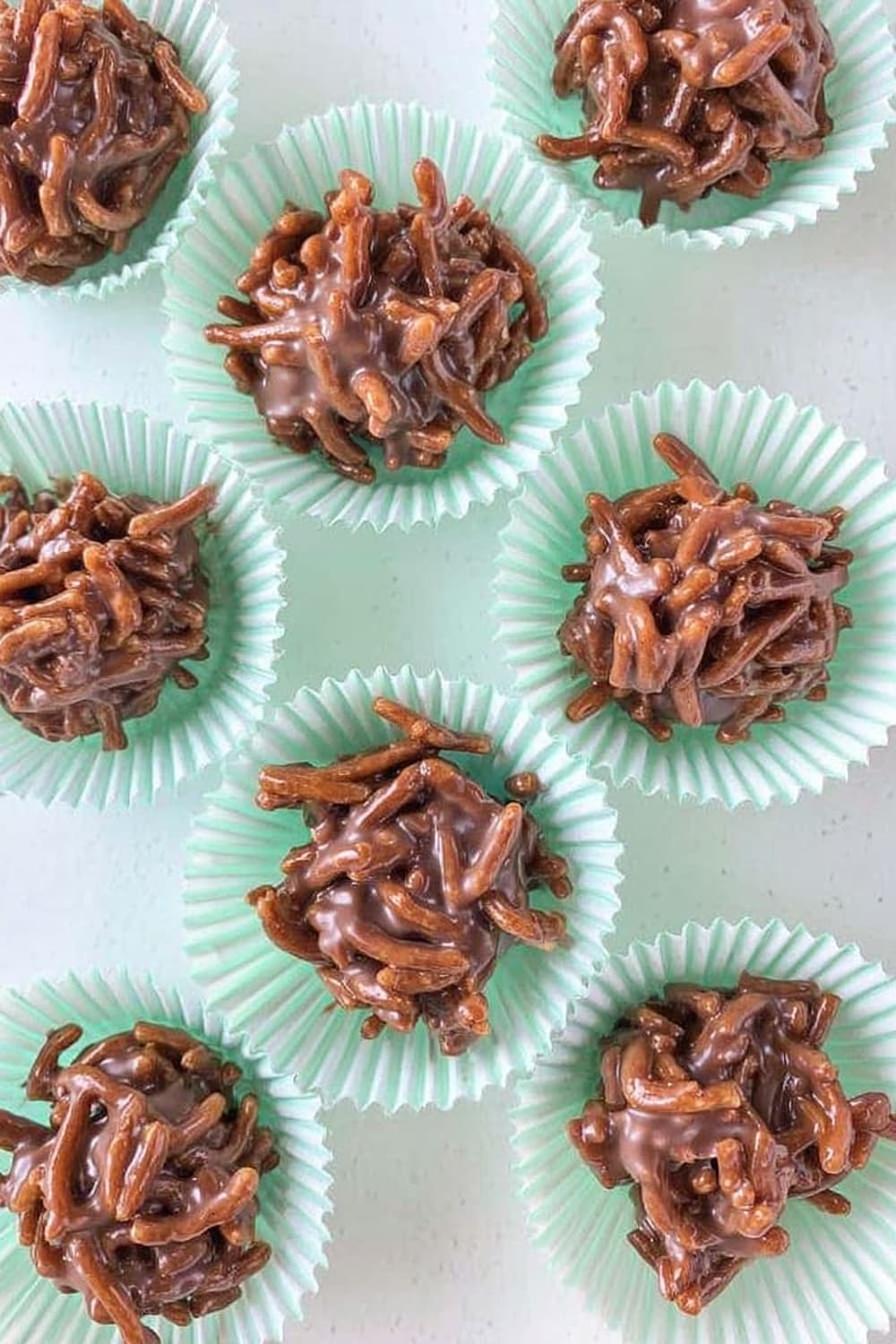 Chocolate Butterscotch Haystacks