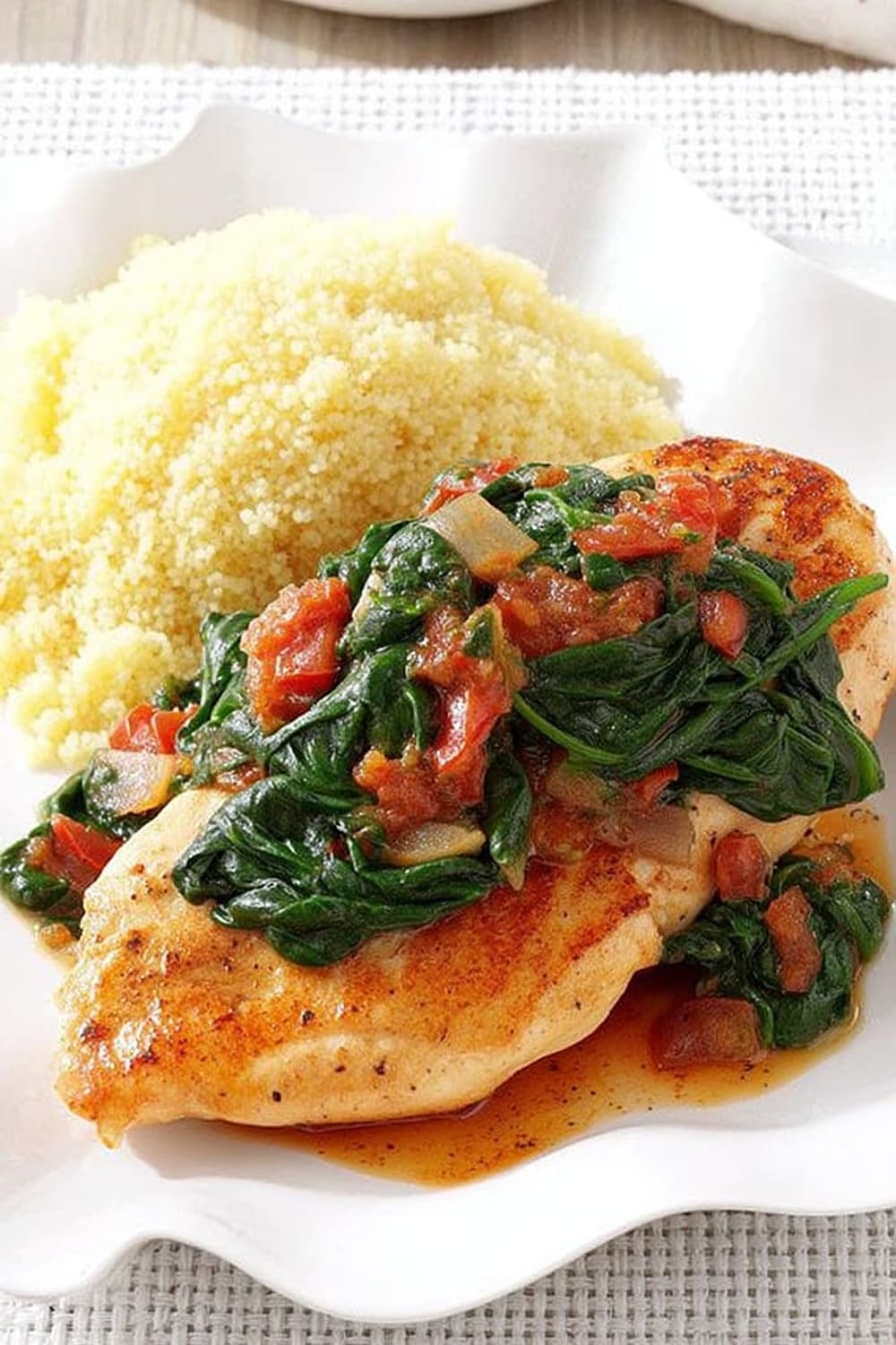 In-a-Pinch Chicken & Spinach