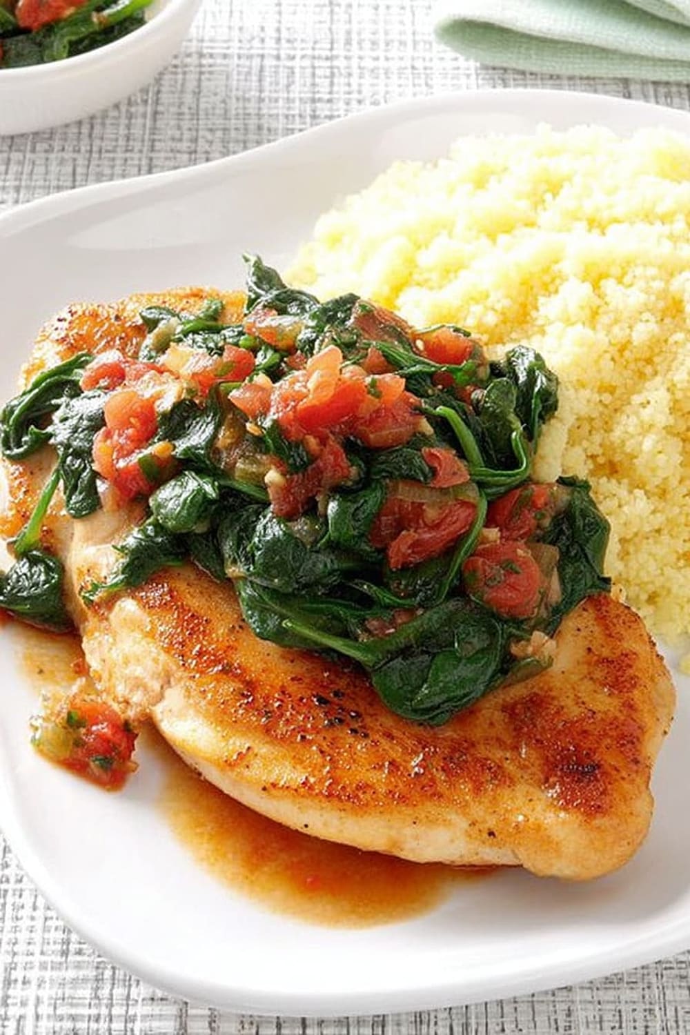 In-a-Pinch Chicken & Spinach