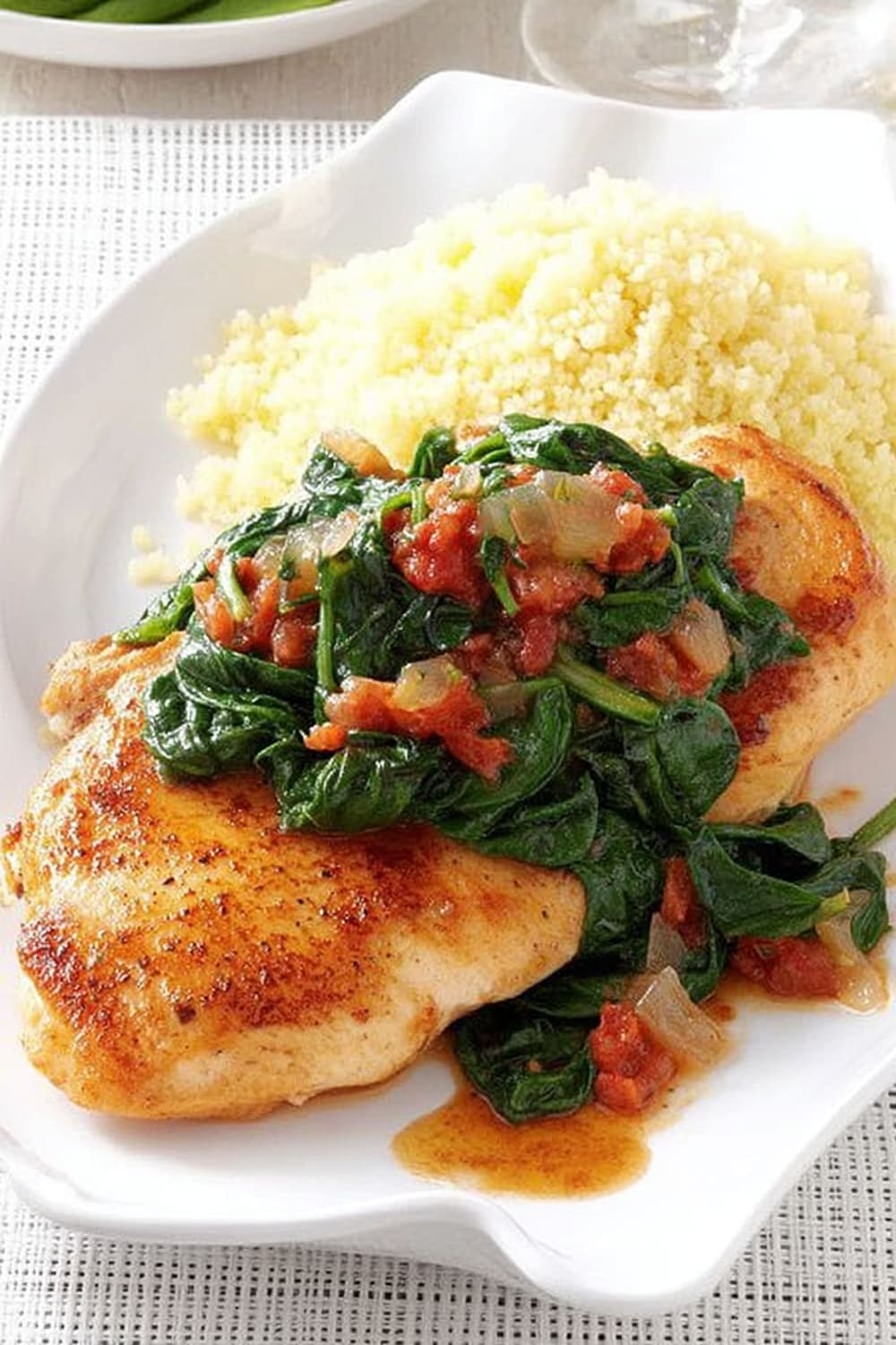 In-a-Pinch Chicken & Spinach