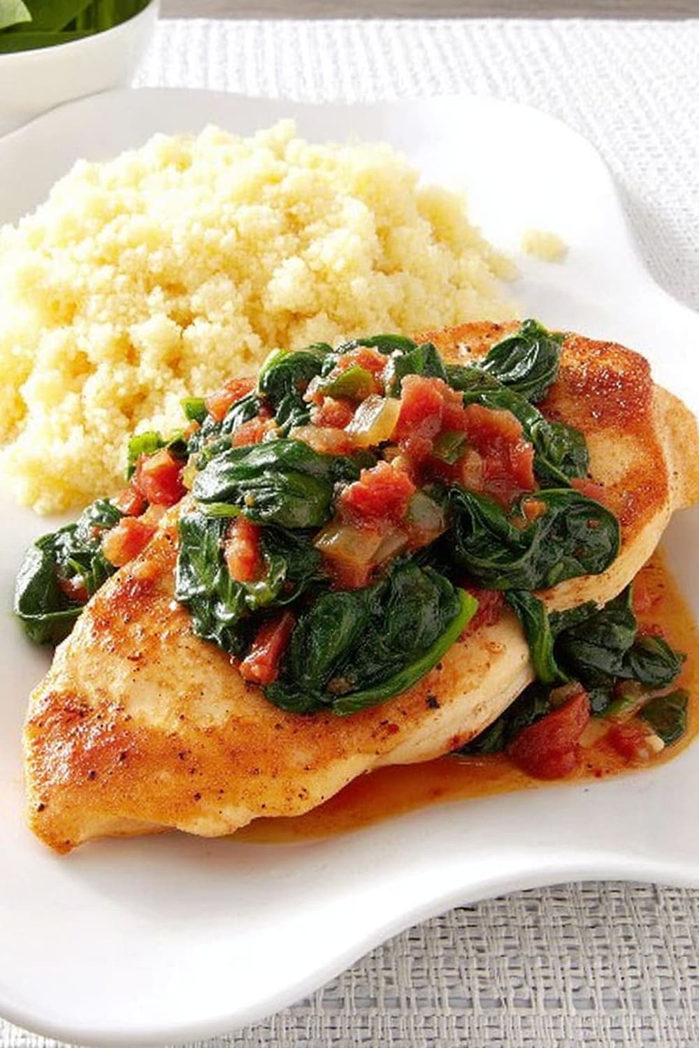 In-a-Pinch Chicken & Spinach