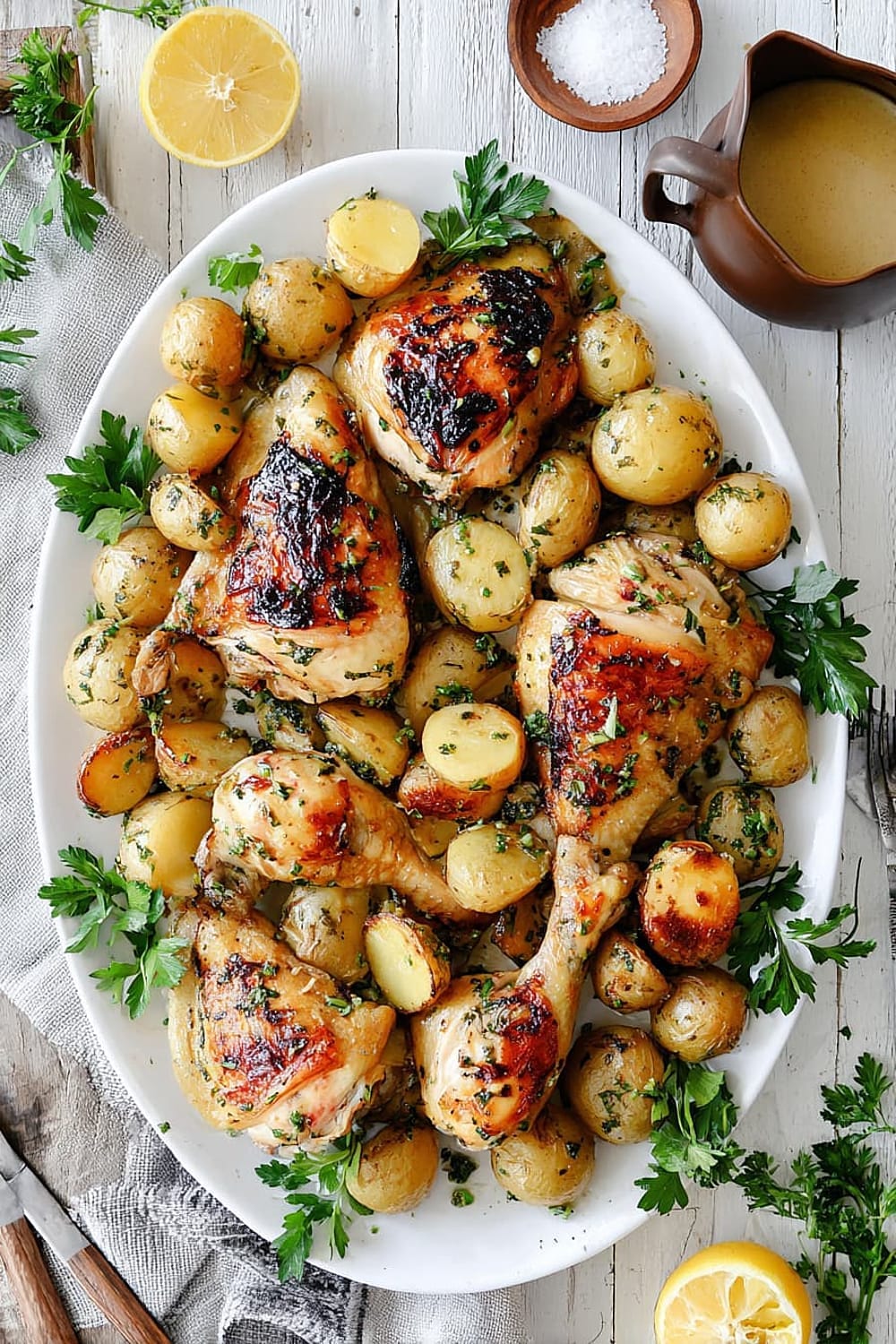 Buttermilk Roasted Chicken Dinner