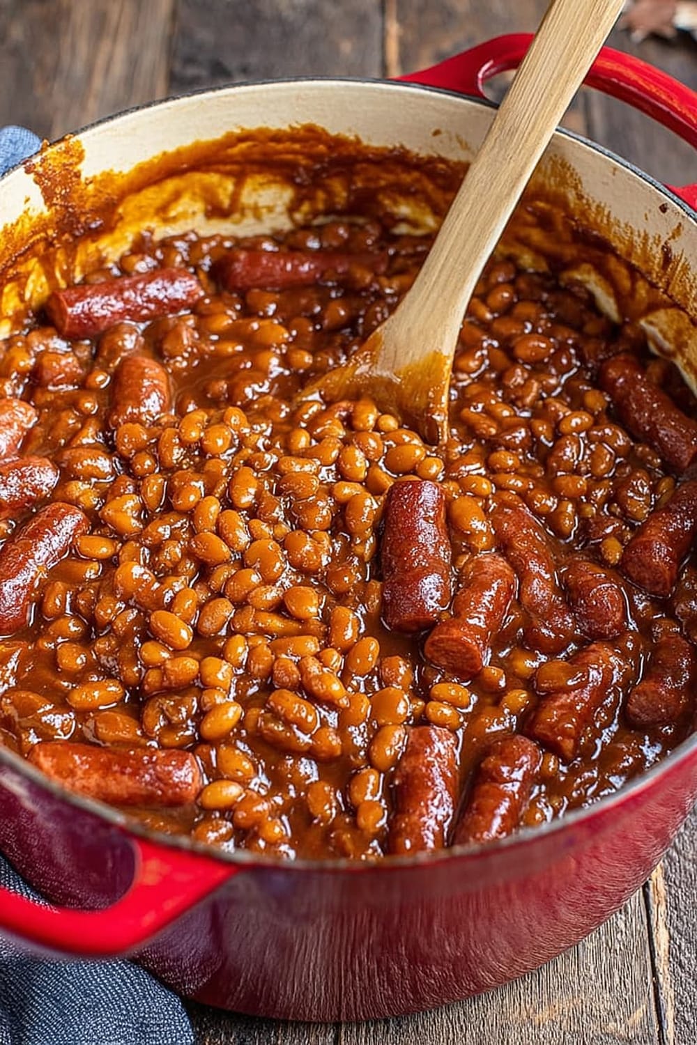 Smoked Franks and Beans
