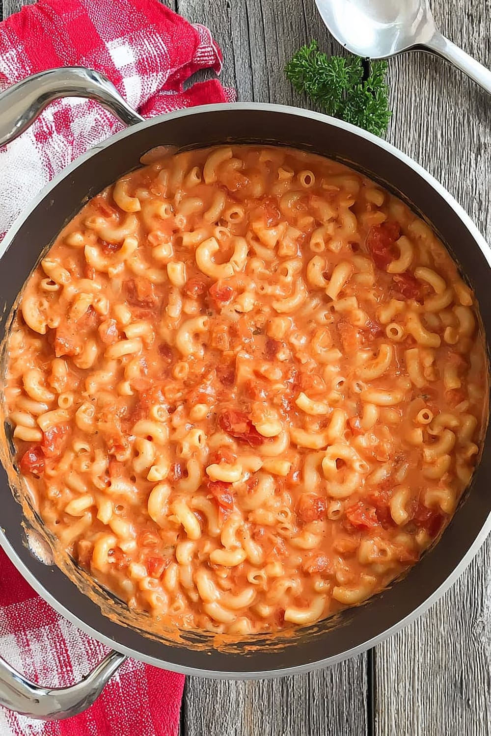 Creamy Tomato Macaroni and Cheese