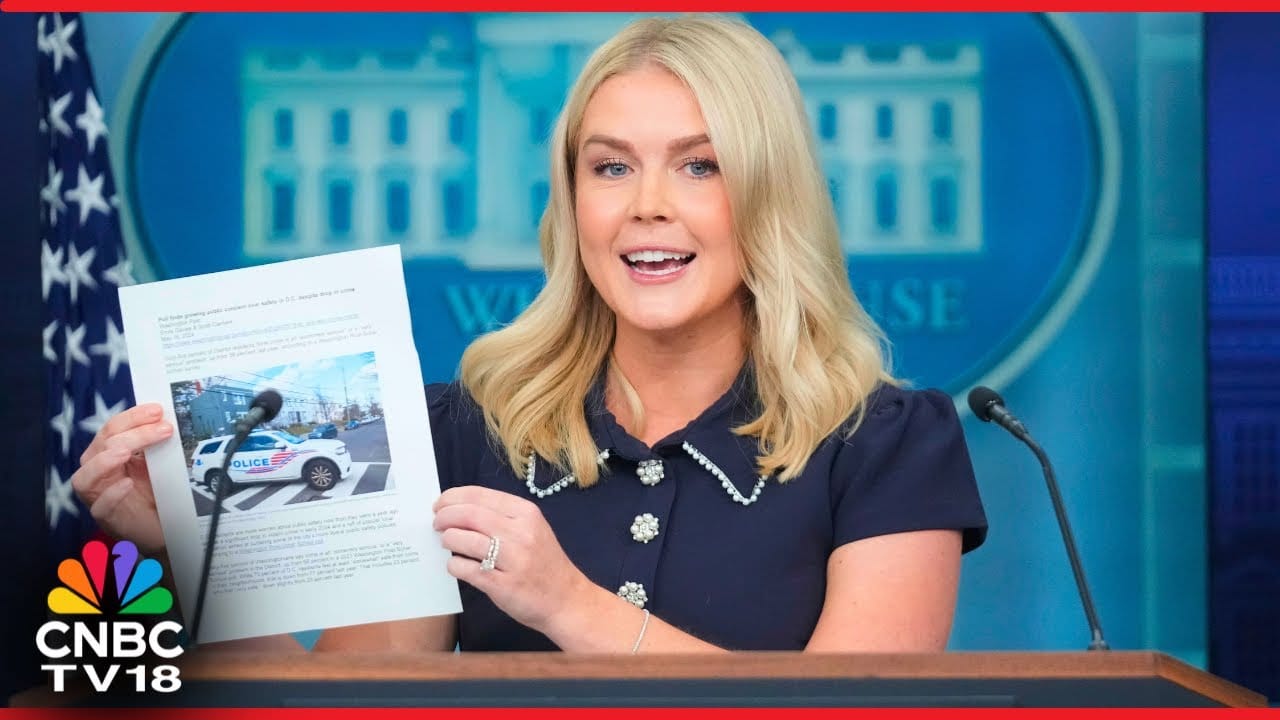 Karoline Leavitt Says Jail is a Possibility for Homeless People in Washington D.C. | N18G