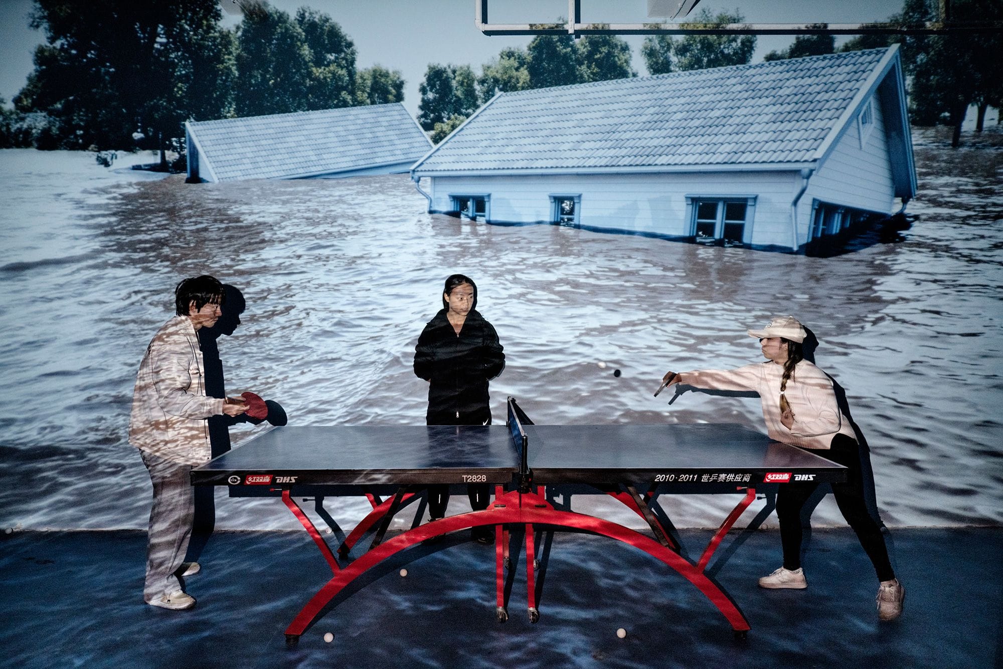 Unsettling photos show the climate crisis projected onto our