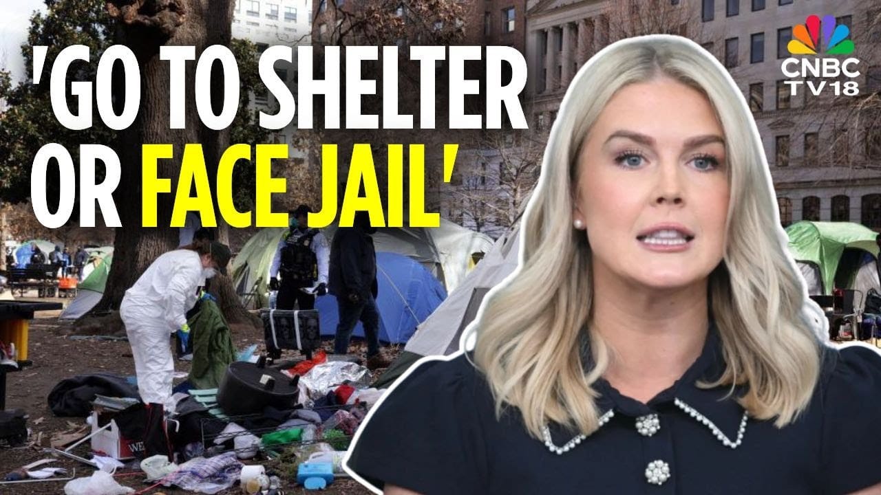 D.C. Homeless People Would Have 'Places To Stay' | The White House Pointed To Shelters Or Jail |N18G