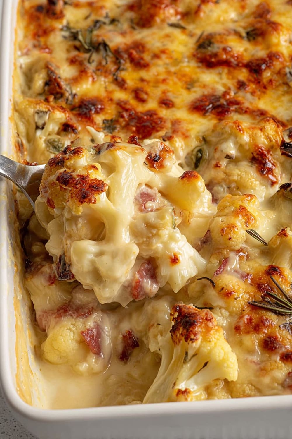 Ultimate Cauliflower Cheese Recipe with Bacon and Leek