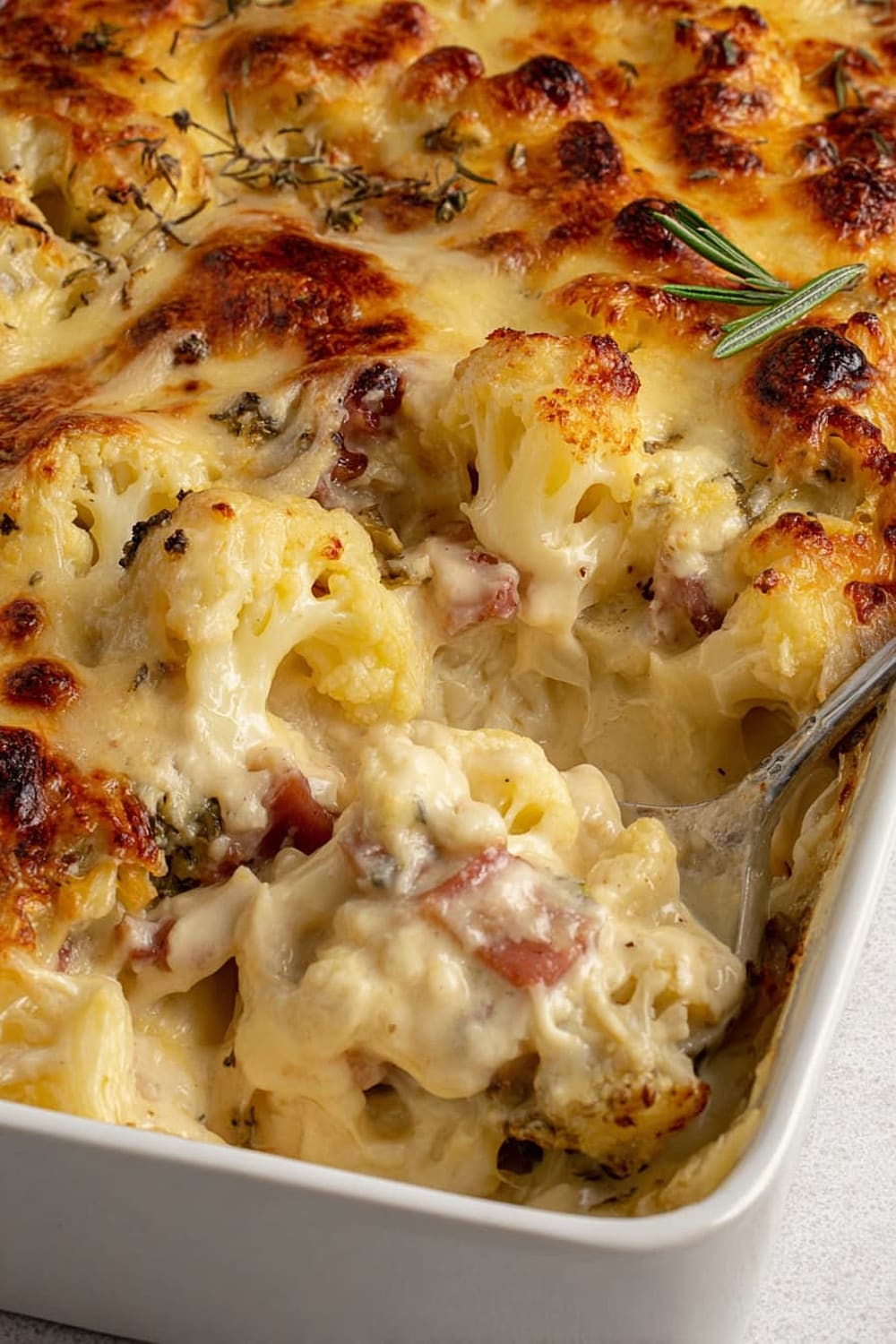 Ultimate Cauliflower Cheese Recipe with Bacon and Leek