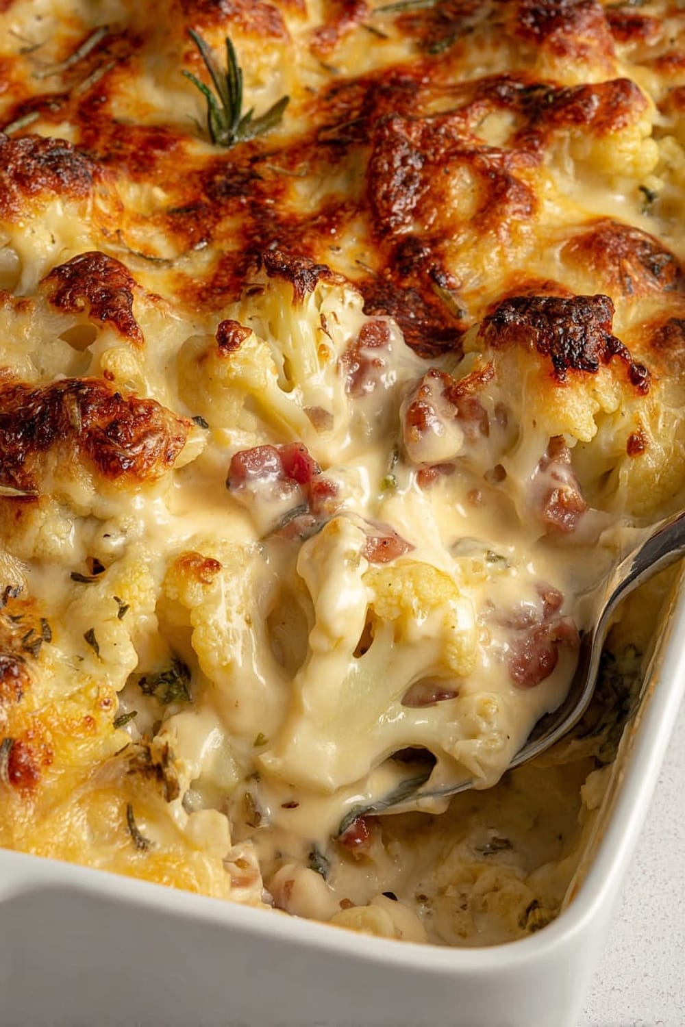 Ultimate Cauliflower Cheese Recipe with Bacon and Leek
