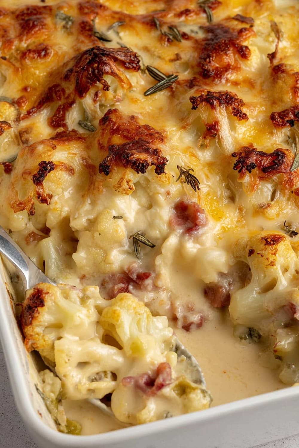 Ultimate Cauliflower Cheese Recipe with Bacon and Leek
