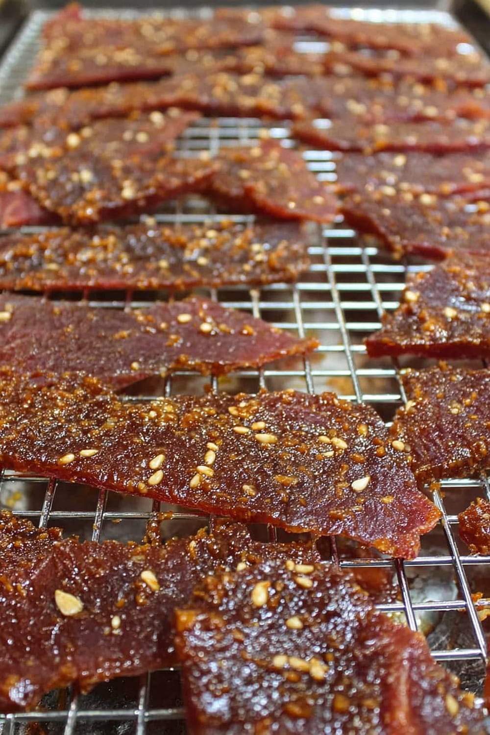 Hot Honey Garlic Beef Jerky
