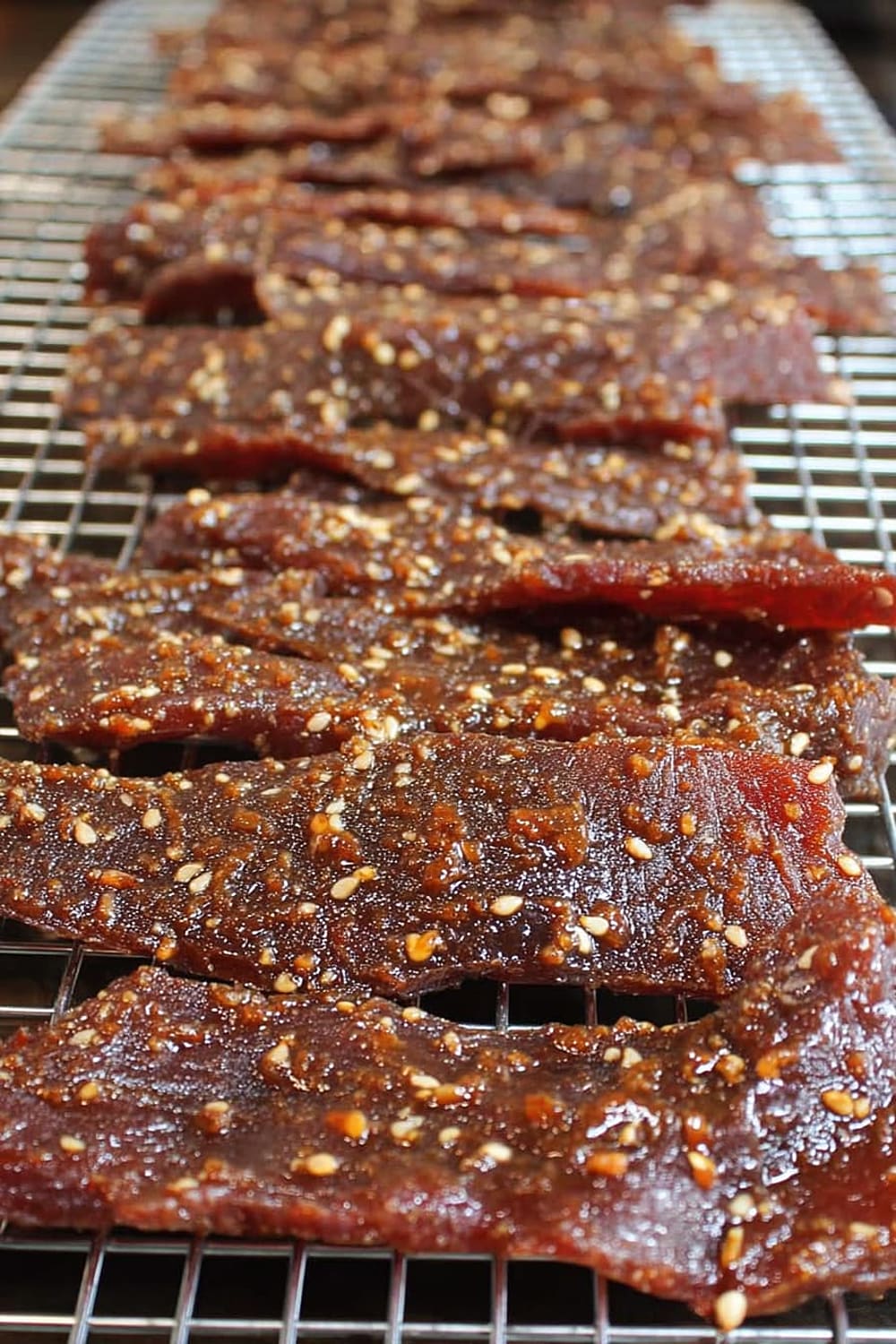 Hot Honey Garlic Beef Jerky