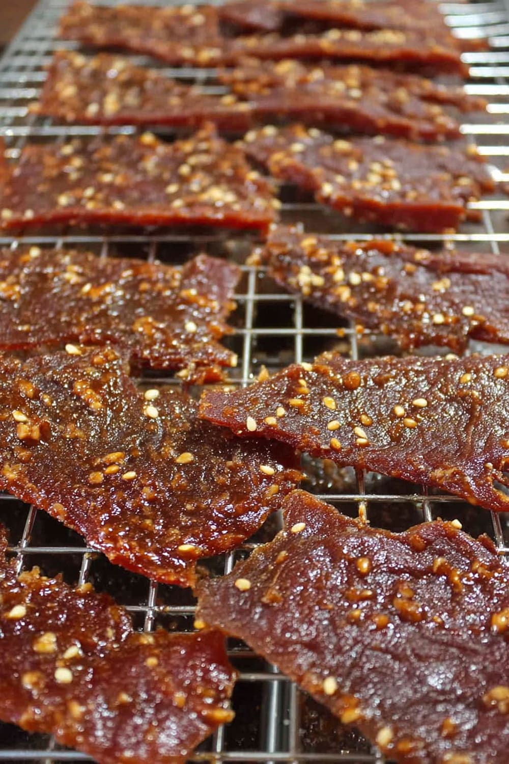 Hot Honey Garlic Beef Jerky