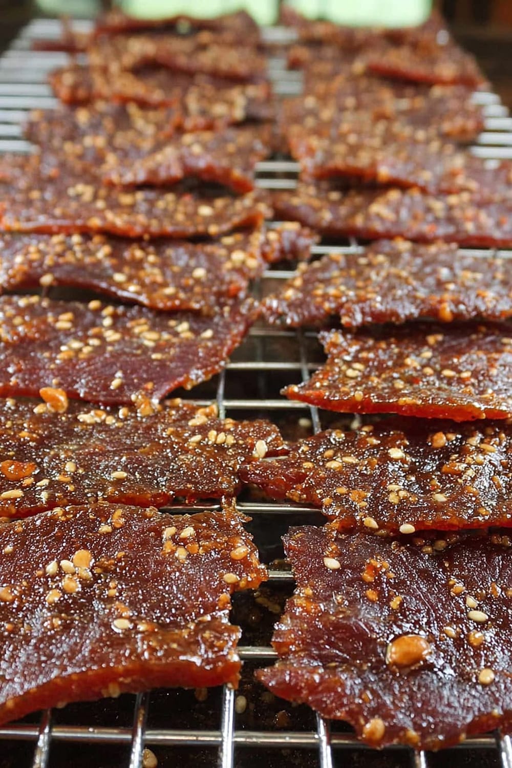 Hot Honey Garlic Beef Jerky