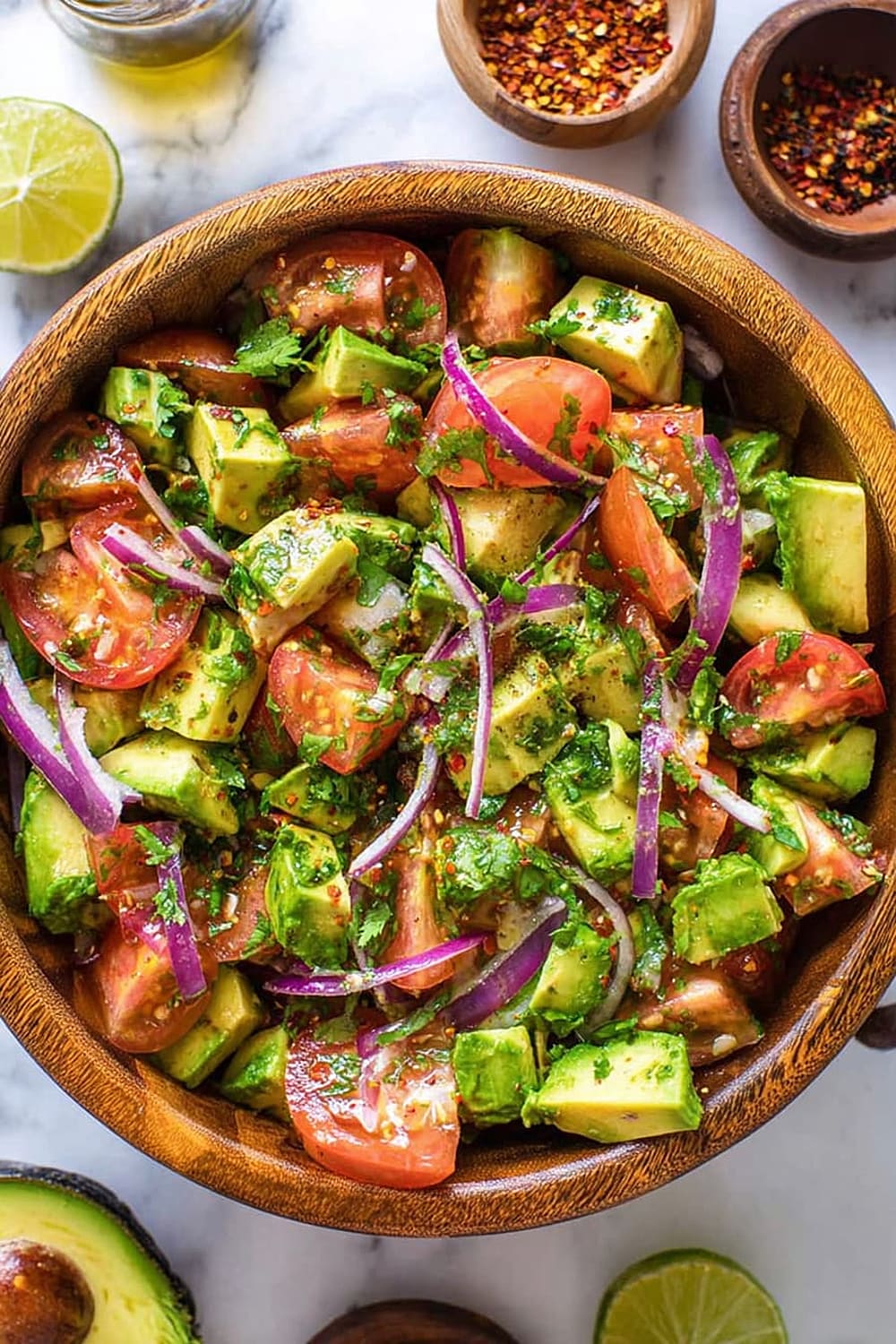 Easy Tomato Avocado Salad