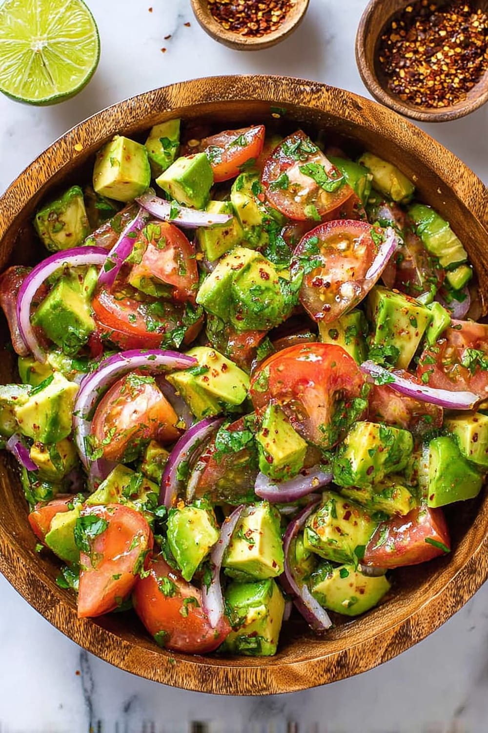 Easy Tomato Avocado Salad