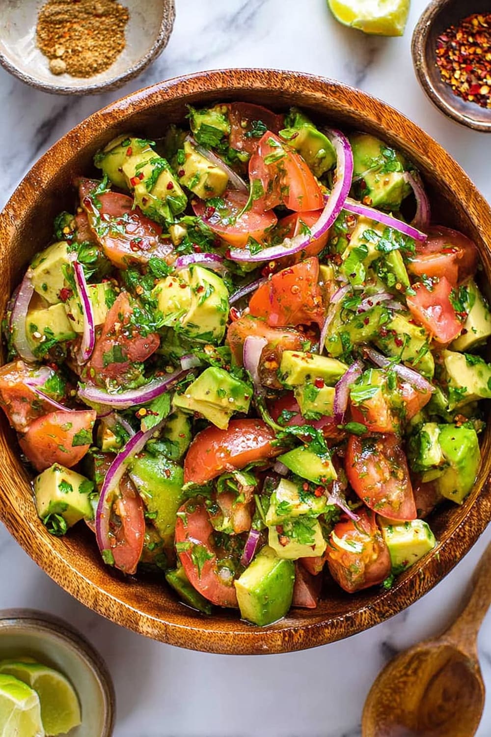 Easy Tomato Avocado Salad
