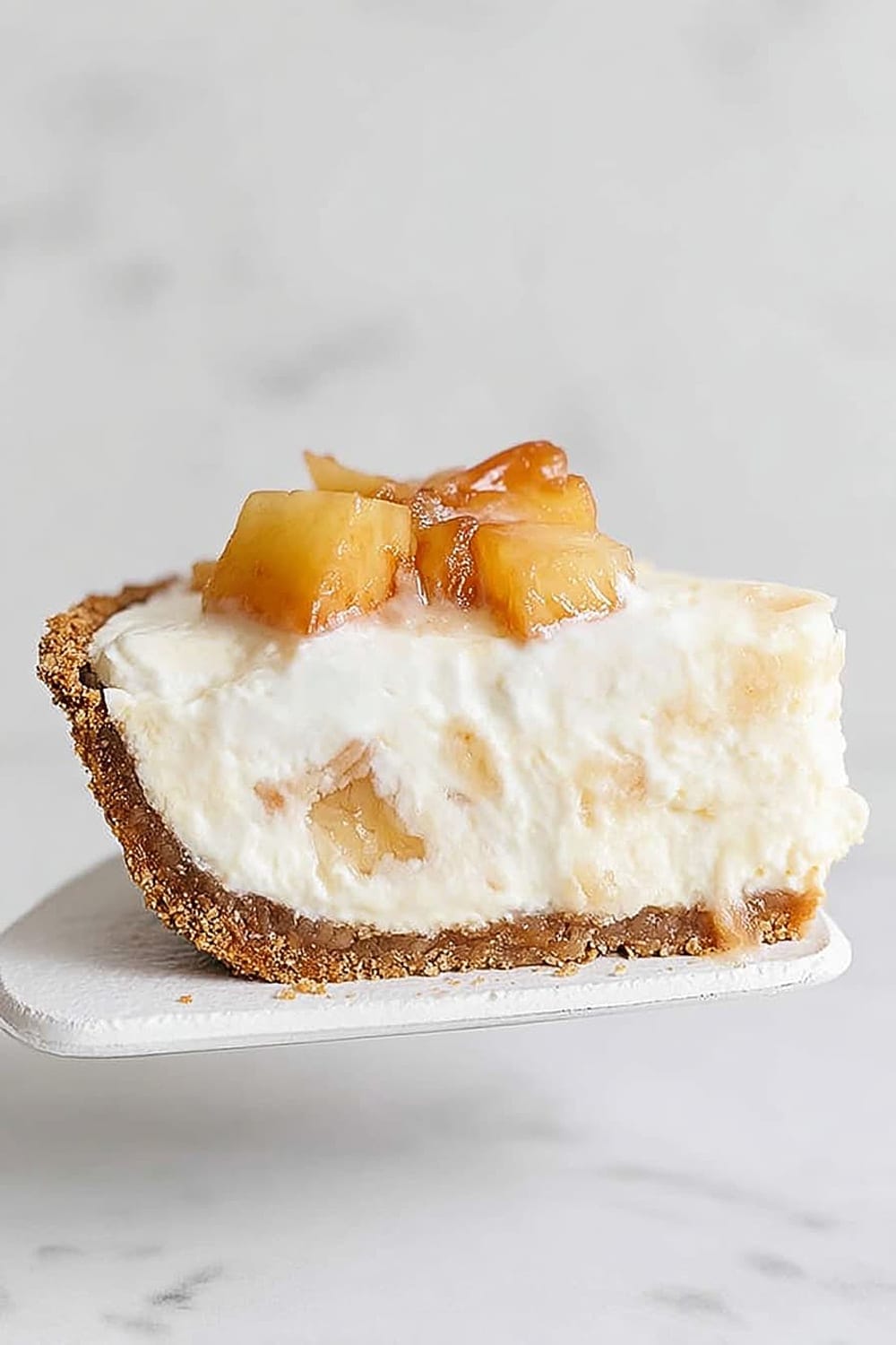 No Bake Pineapple Pie (with cream cheese)